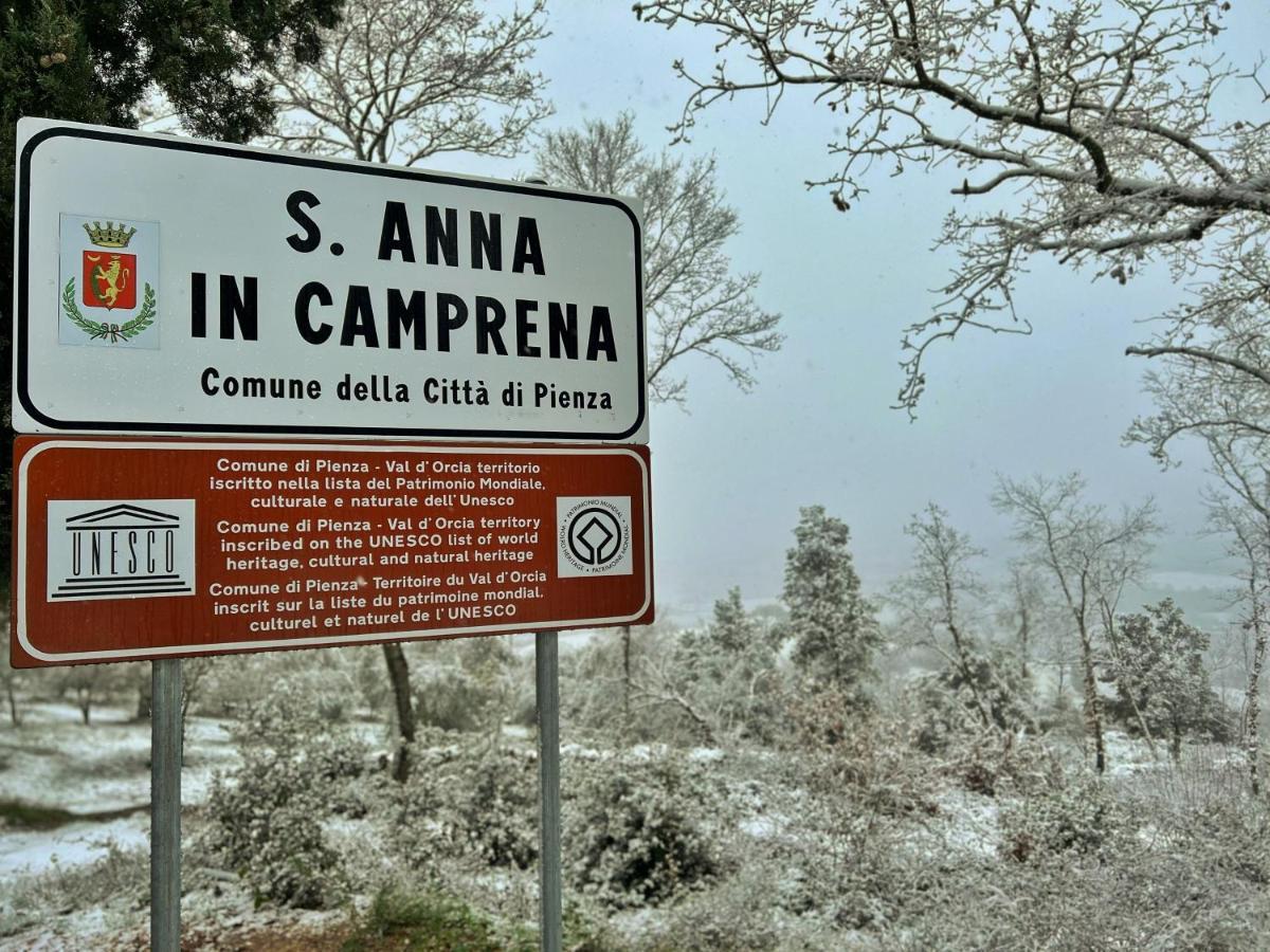 피엔자 Fattoria Monastero Sant'Anna In Camprena 빌라 외부 사진