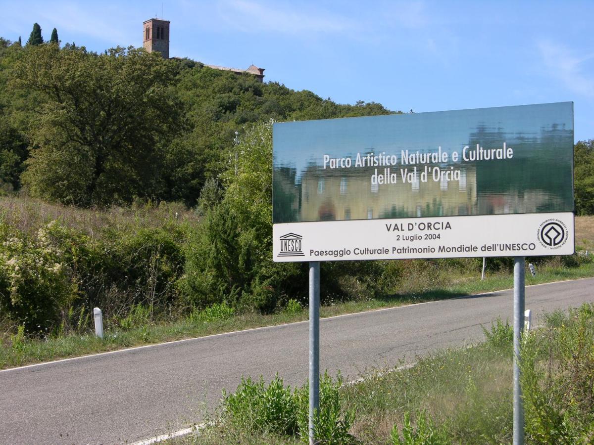 피엔자 Fattoria Monastero Sant'Anna In Camprena 빌라 외부 사진