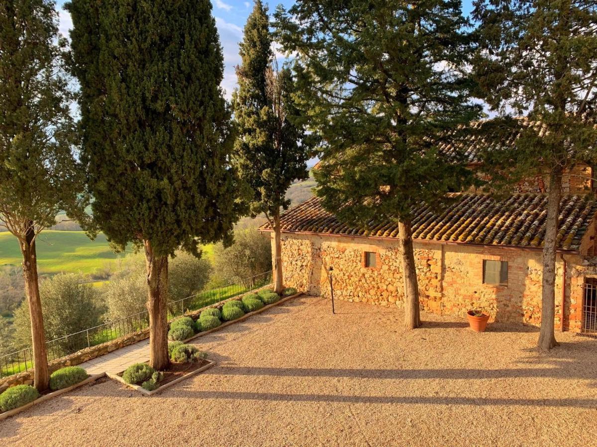 피엔자 Fattoria Monastero Sant'Anna In Camprena 빌라 외부 사진